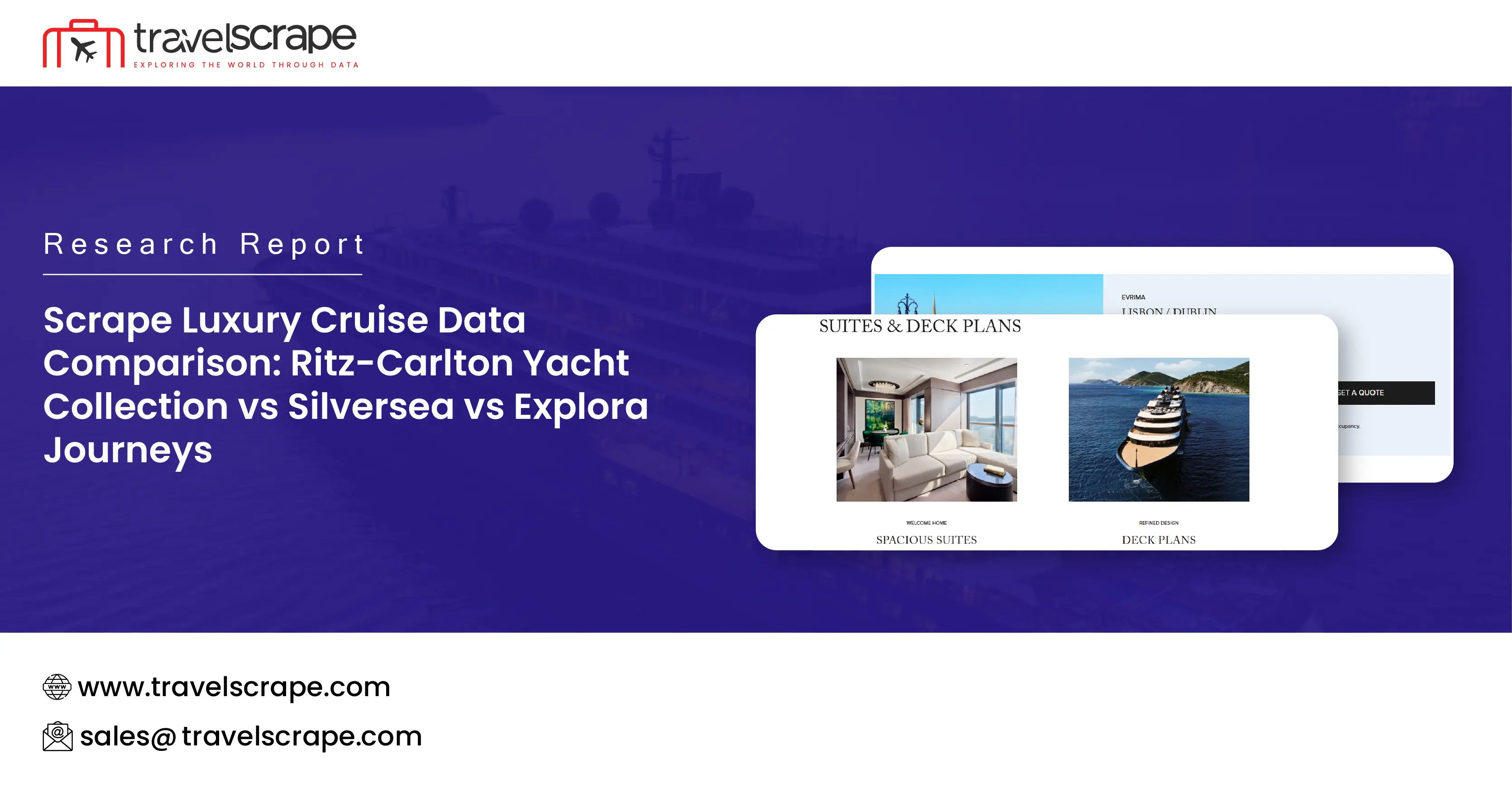 Scrape Luxury Cruise Data Comparison